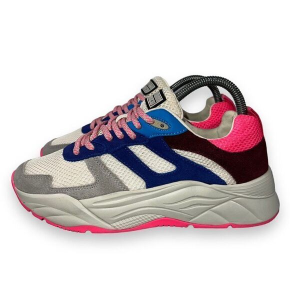 Maison Scotch & Soda Celest Cream / Pink / Blue Women's 7.5 - Picture 2 of 11